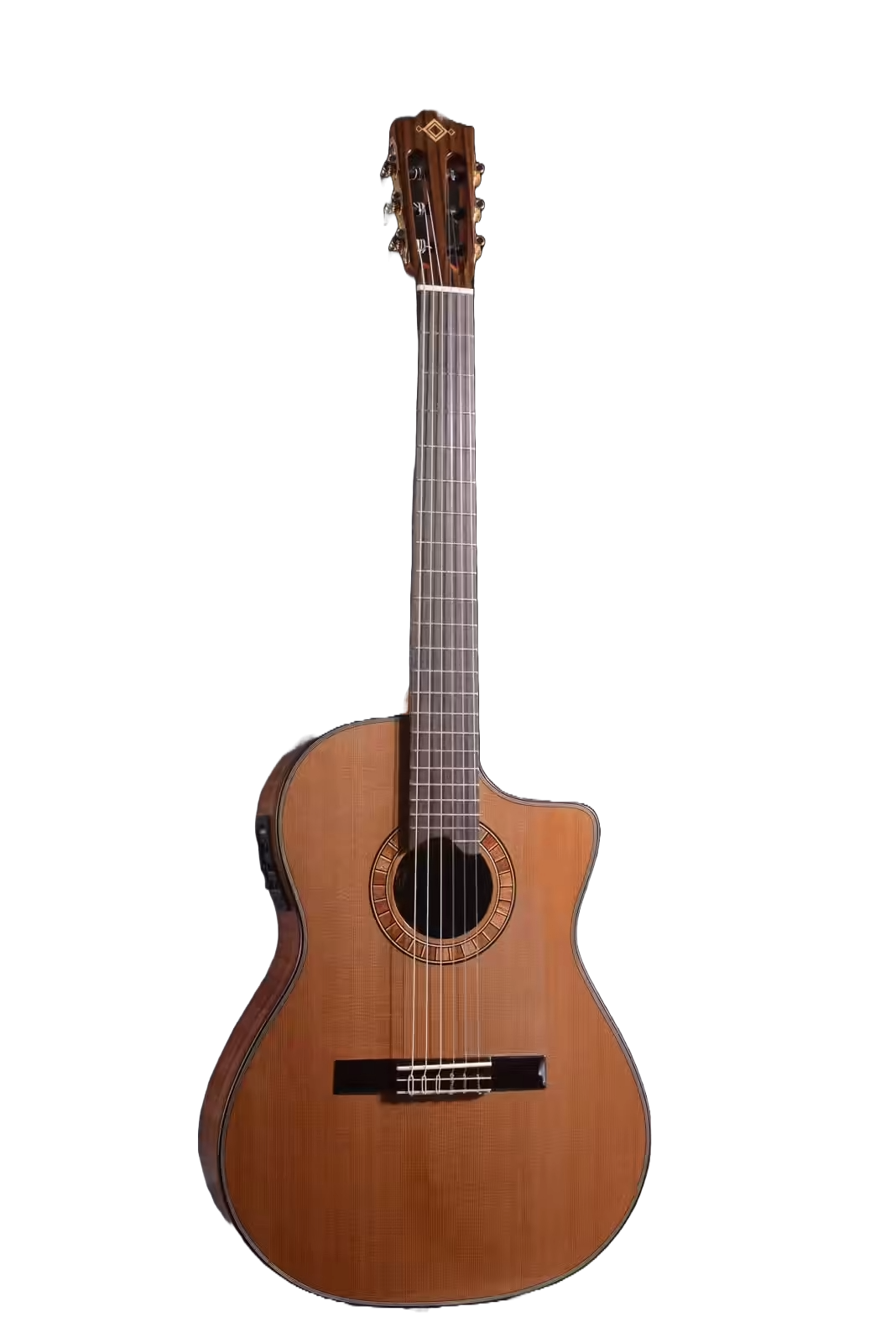 Guitare classique crossover électro-acoustique Martinez MP14-MH RN